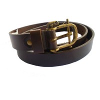 Biblos Uomo brown italian belt with brown buckle