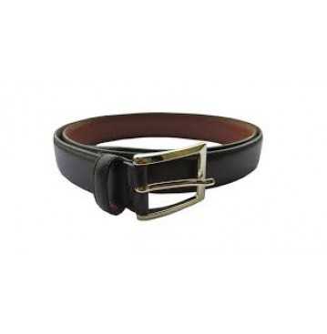 Double face italian leather belt( black and brown)