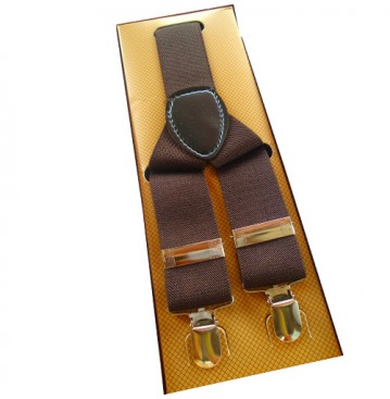 mogless suspender- brown