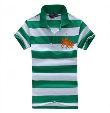 Ralph Lauren ladies polo- green and white