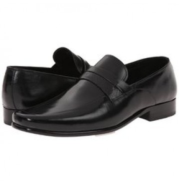 Luciano Bellini leather shoe- black