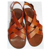 Bellagio leather sandals- brown