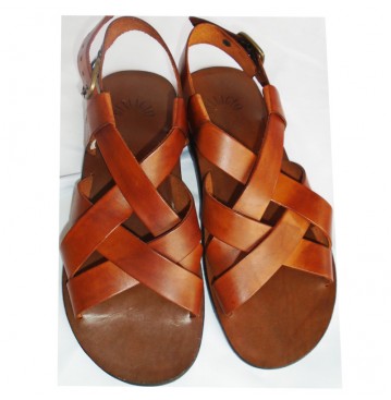 Bellagio leather sandals- brown