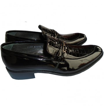 Luciano Bellini Formal Men's Loafers Shoe - black