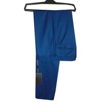 Giovanni fitted pant trousers- blue