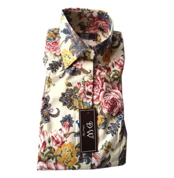 David Wej multi-coloured ladies shirt